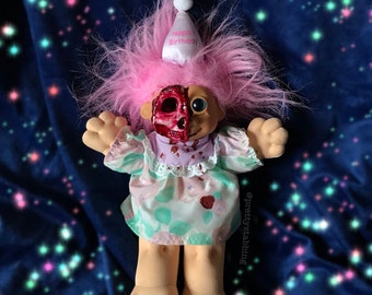 Skull “Birthday Bettie” Custom Doll