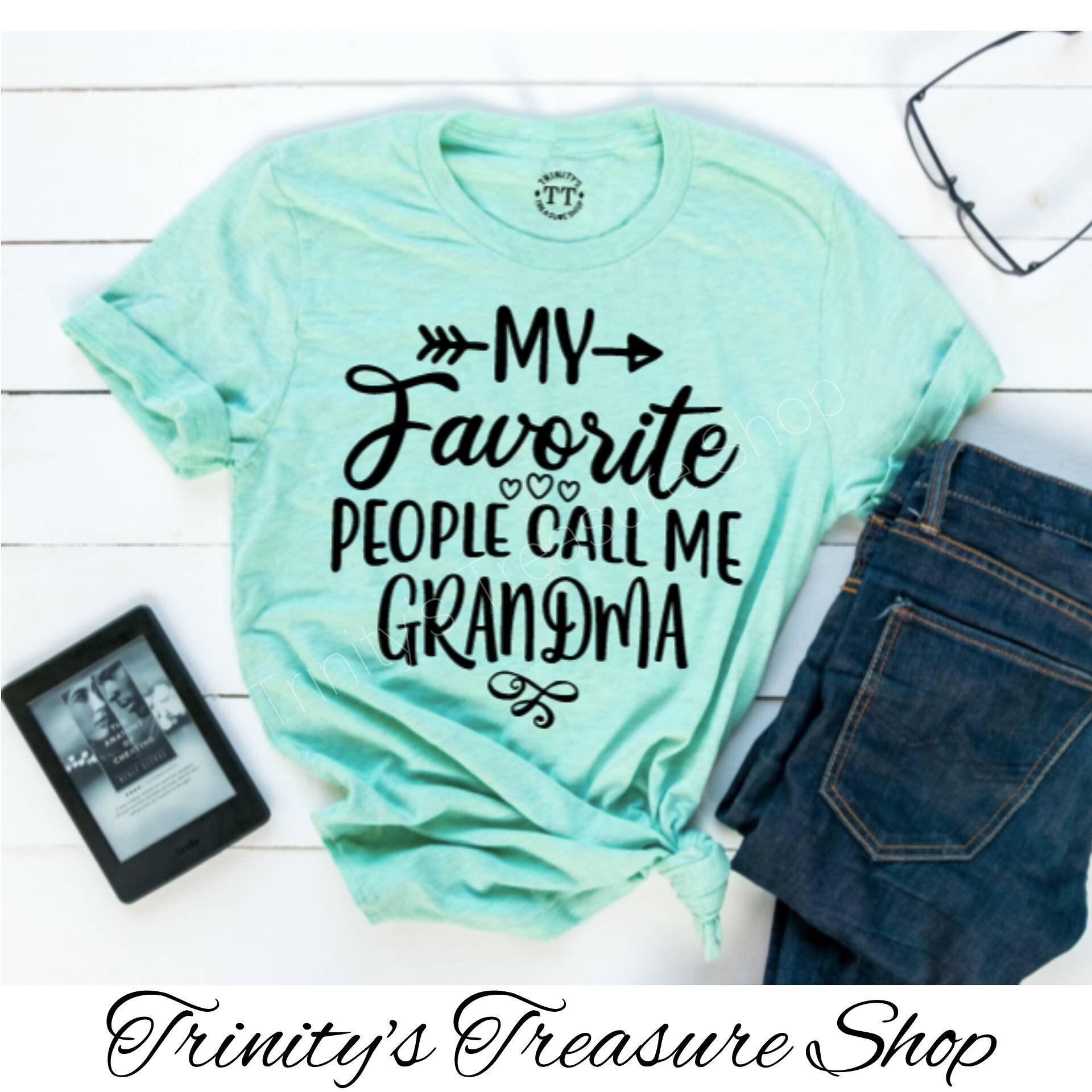 Grandma Shirt Shirts for Grandma Shirts with Sayings Etsy
