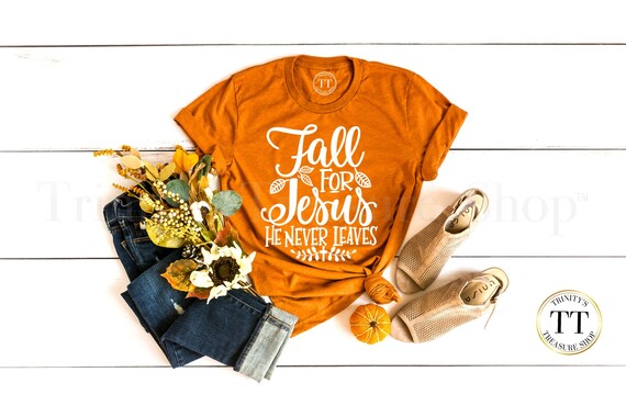 Women Christian Fall Shirts Gift 