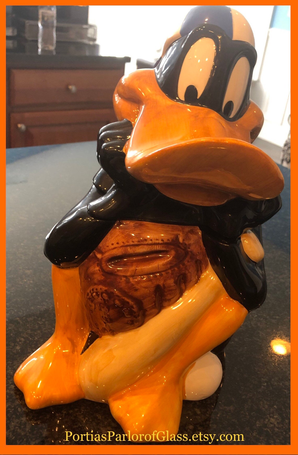 1993 12 Ceramic Daffy Duck Cookie Jar | Etsy