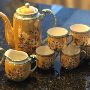 Vintage Lusterware Tea Set