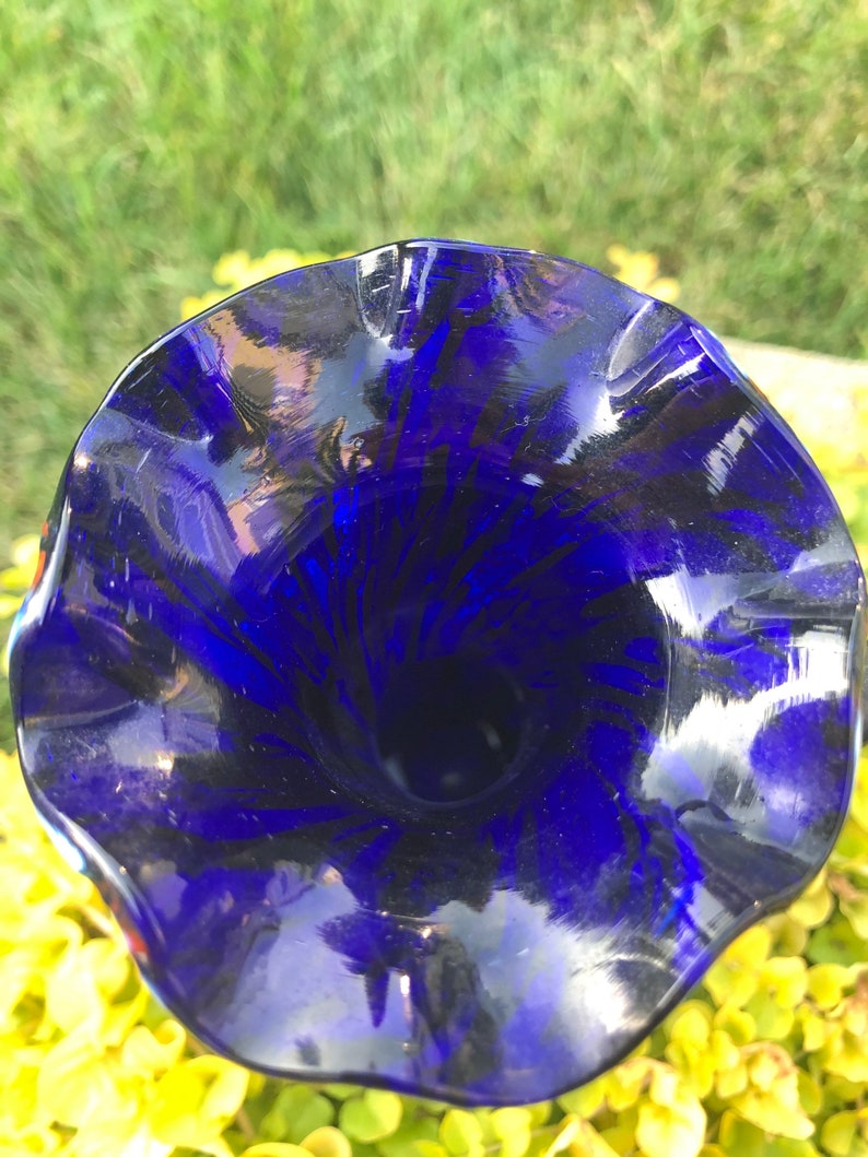 7 A. Pesavento Murano Glass Venezia Vase image 6