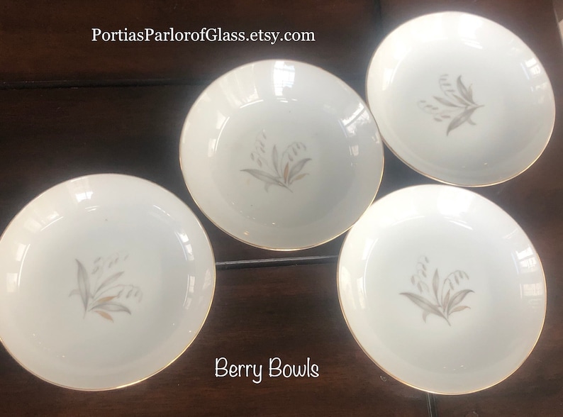1961 Kaysons golden Rhapsody Fine China Bowl Sets - Etsy