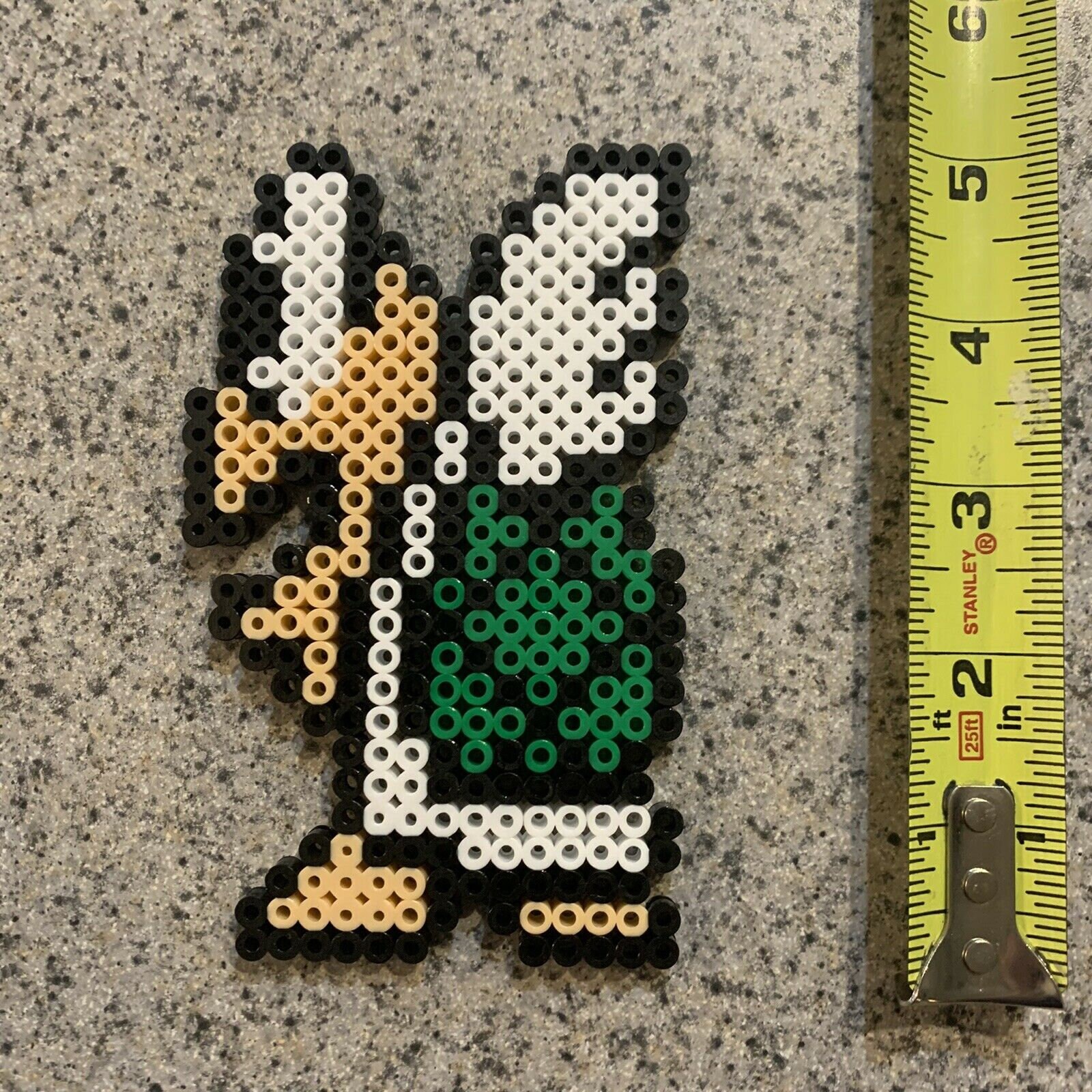 Koopa Troopa Mario Bros Pixel Art 8 Bit Perler Beads Magnet Etsy