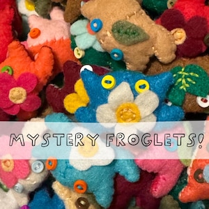 Petites grenouilles mystères (sac aveugle)