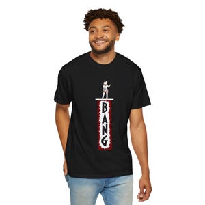 Bang Cowboy Carter Inspired Unisex Top, Beyhive Fans Music Festival Odzież Western, Letni Casual, Rodeo Apparel
