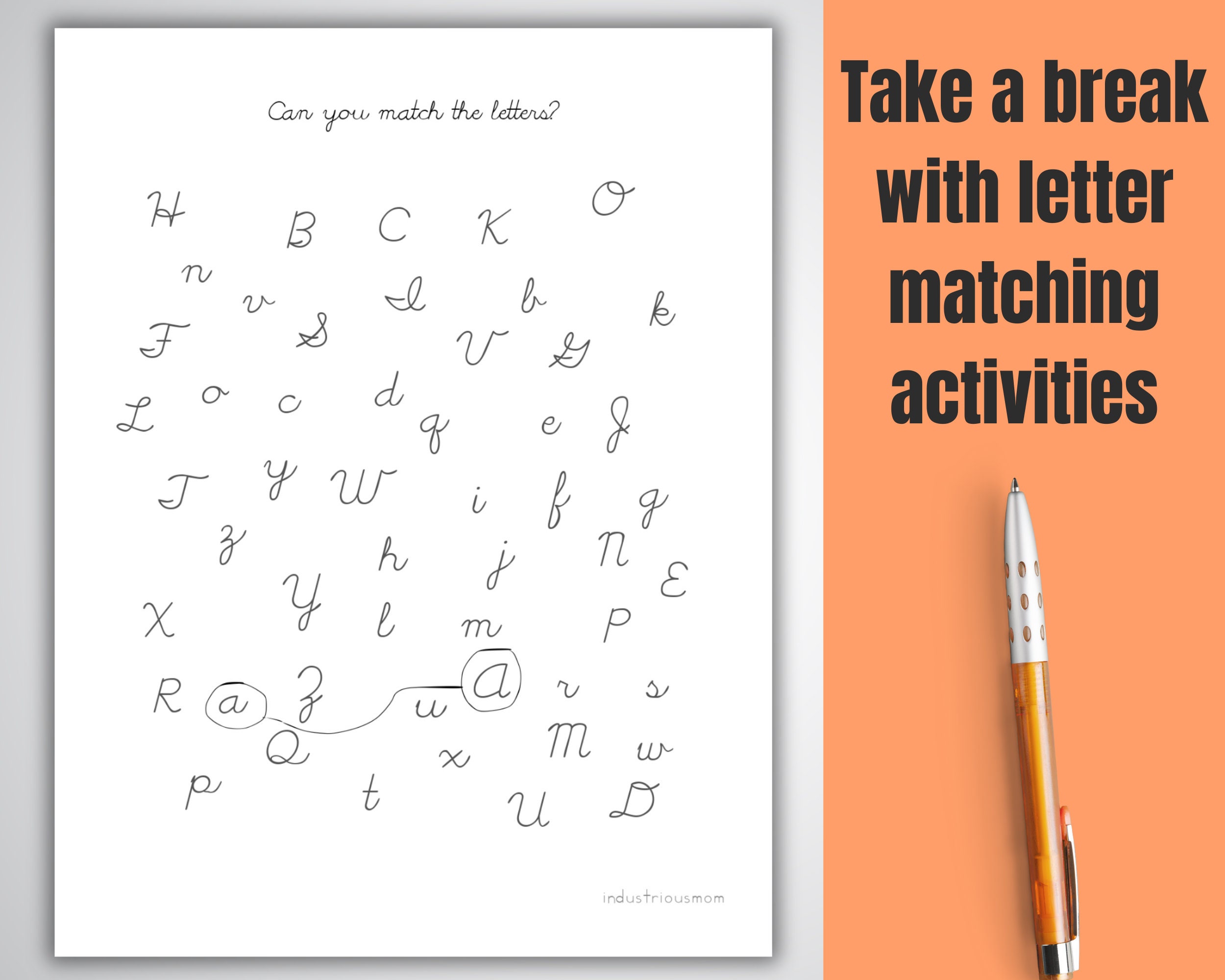 Cursive Handwriting Practice Workbook for Teens & Adults | Printable ...