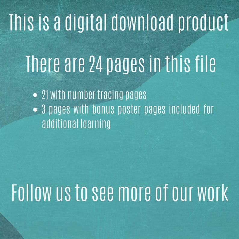 24-page printable number tracing worksheet set for kindergarten and 1st grade handwriting practice.