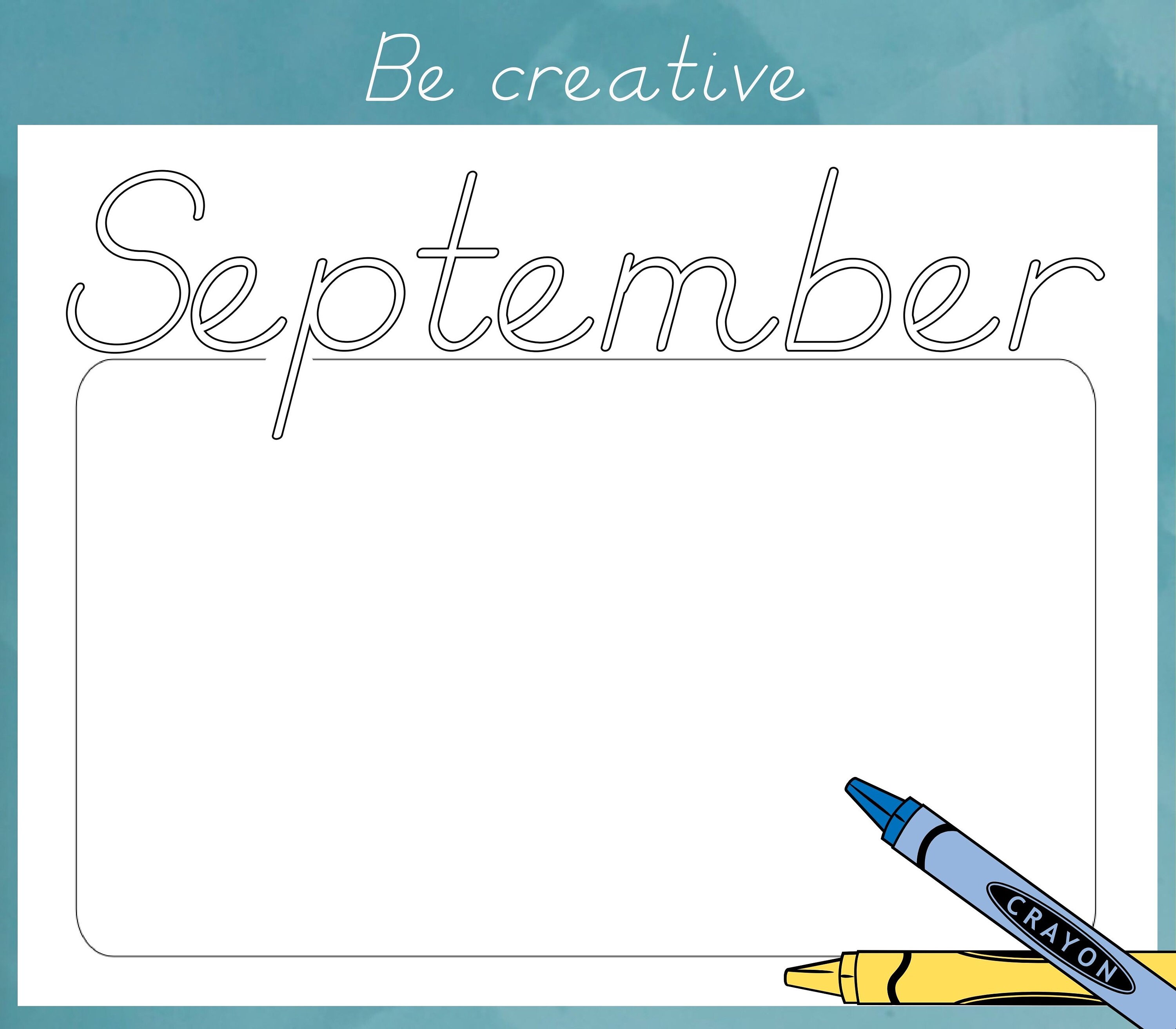 Educational Kids Wall Calendar 20232024 Prek K 1st Grade Etsy