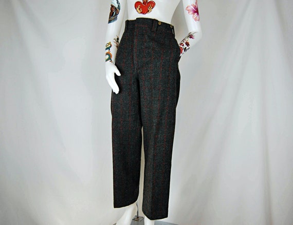 Vintage L.L. Bean Heavy Wool Trousers