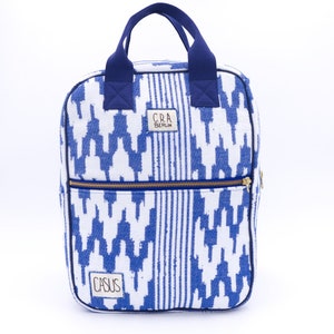 Backpack| handmade | hecho a mano | acolchada | padded | medium size | mediana | rectangular | Rücksack | handgemacht | mochila