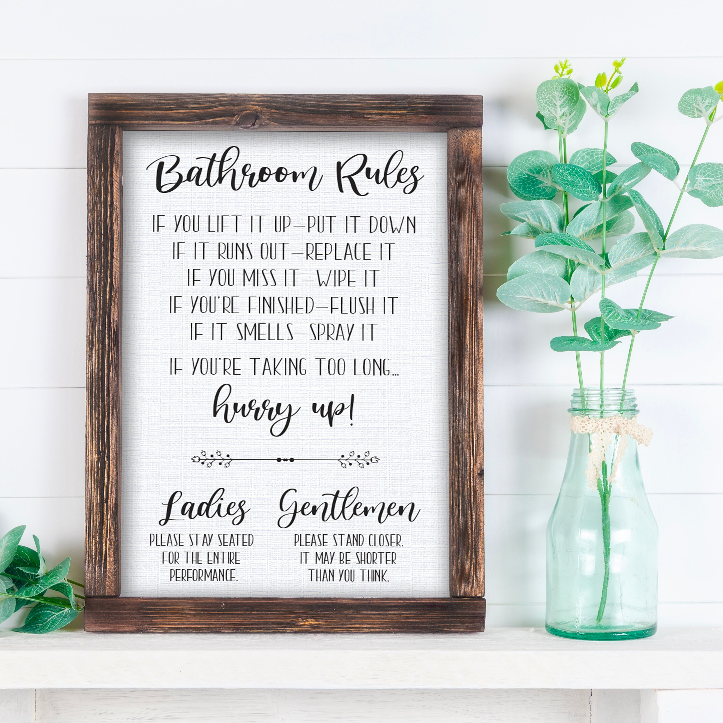 Bathroom Word Search Sign Rustic Farmhouse Wood Sign Forgot Your Phone Sig Funny Humor Framed Bathroom Sign Etsy Ireland