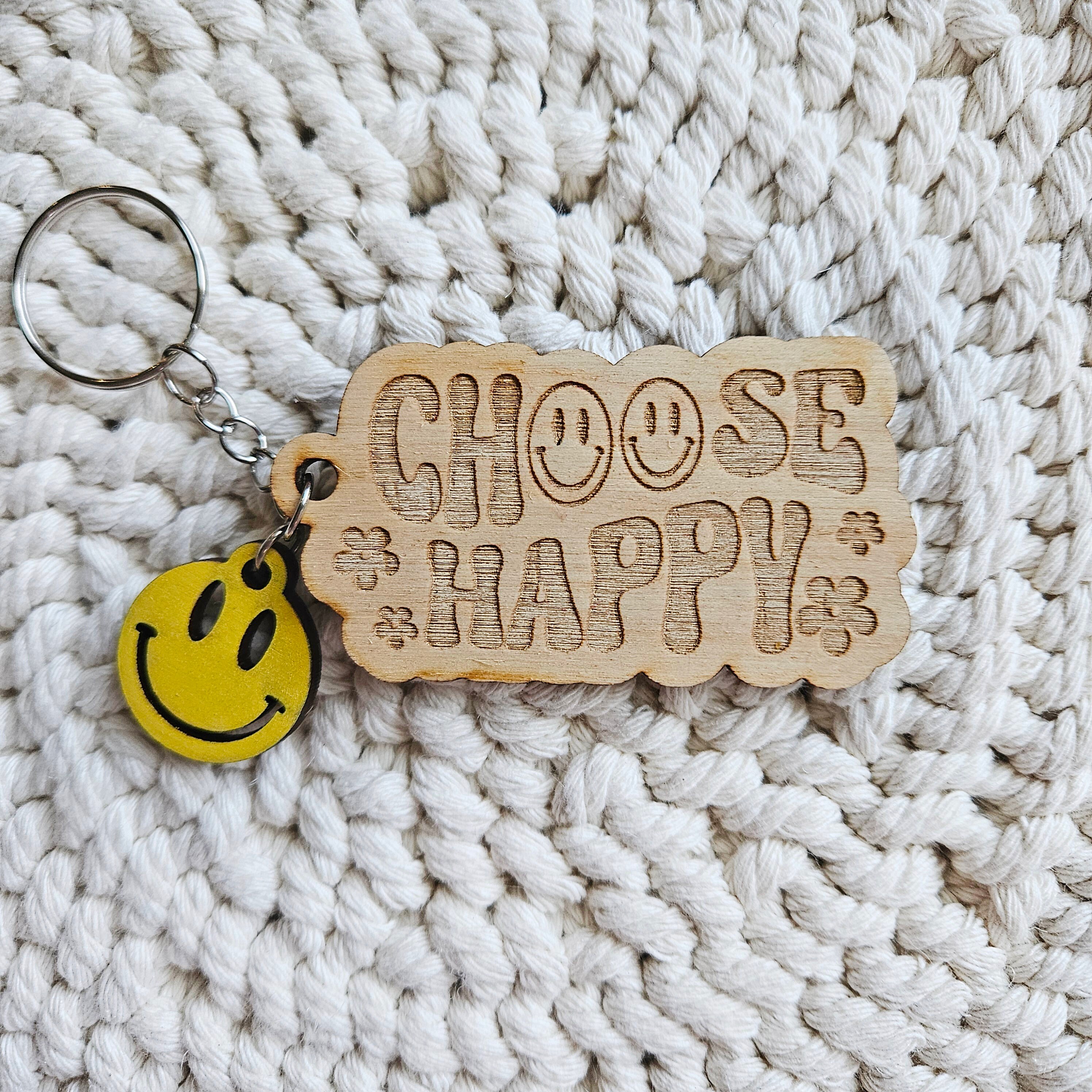 Retro Inspirational Keychain: Positive Affirmation Gift - Etsy