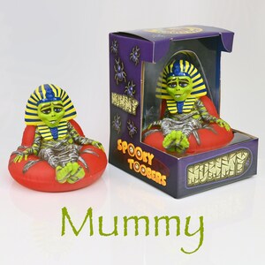 Collectible Hand Painted Mummy Floating Bath Toy
