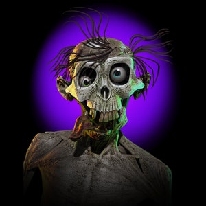 Toc Toc! (Une impression d'art signée Zombie drôle)