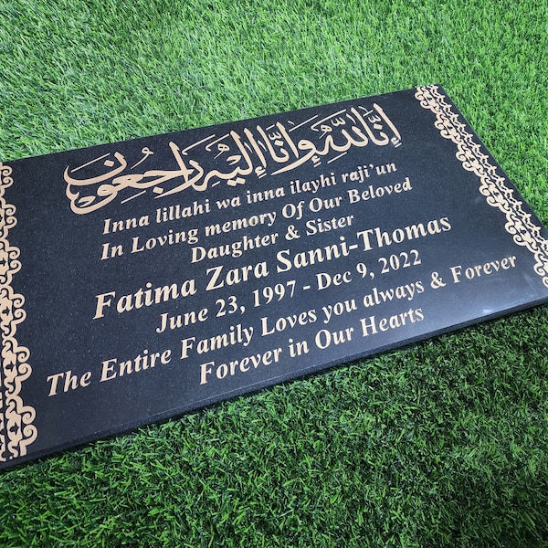 Muslim Garden Memorial - Etsy
