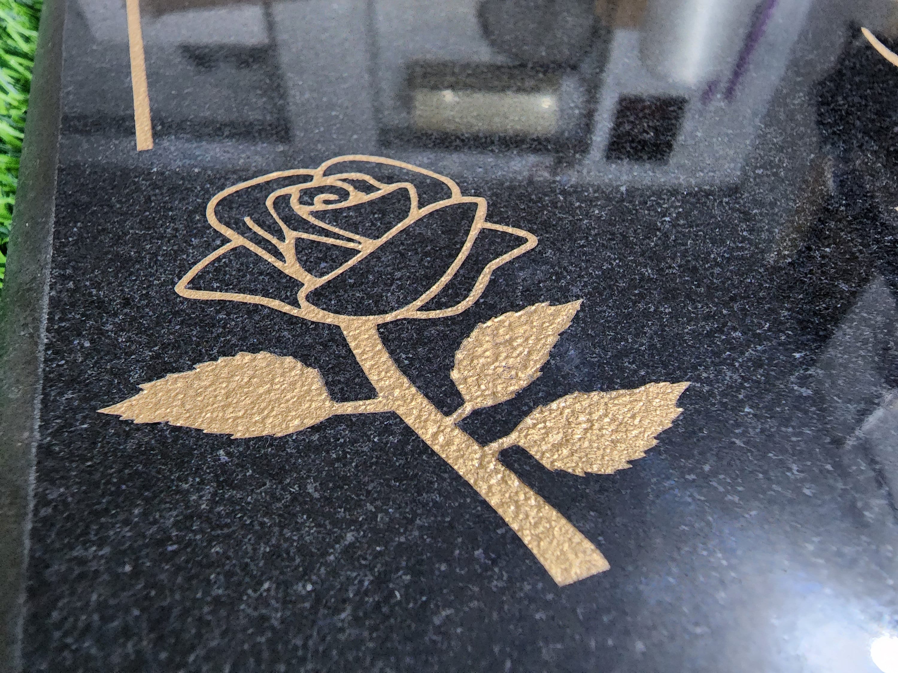 Memorial Grave Headstone Plaque Urdu Roman English Fully Customizable