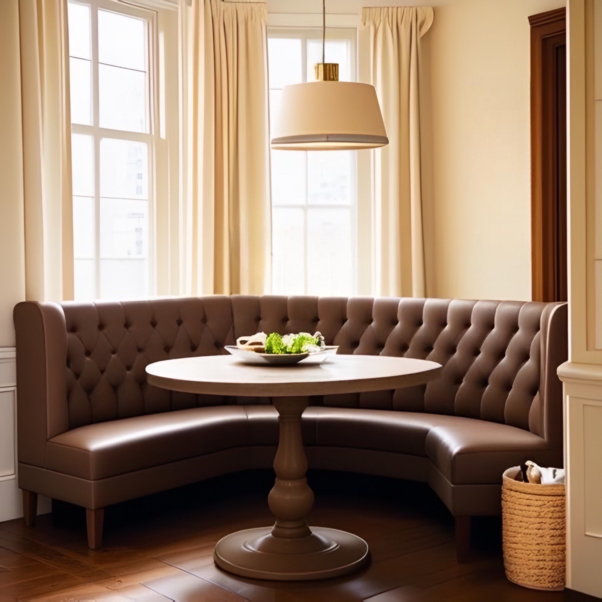 Curved banquette seating for sale deals