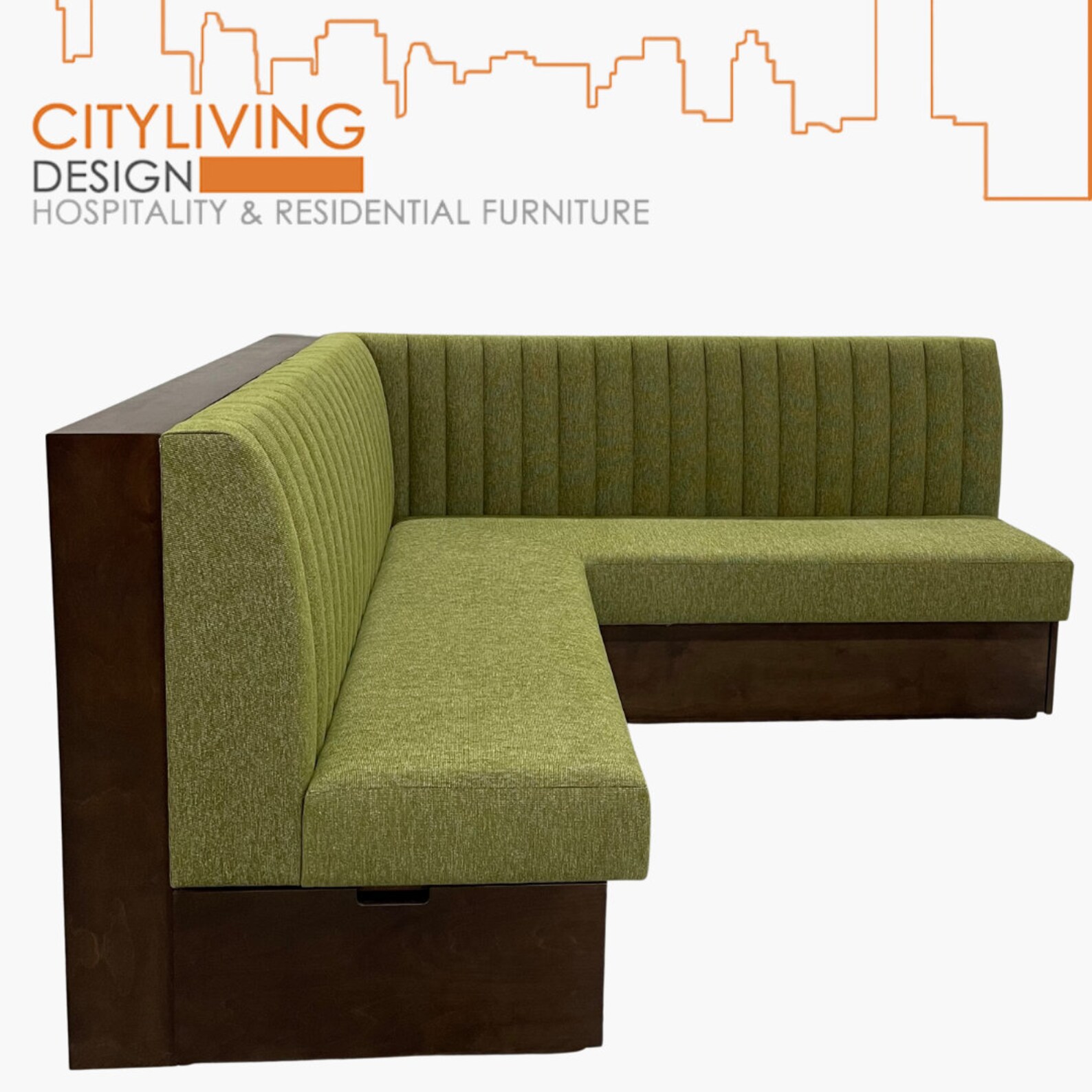 Custom Channel Tufted Banquette With Storage Etsy Canada