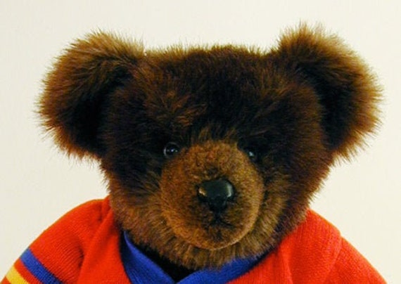 赤いセーターのクマ - Etsy 日本