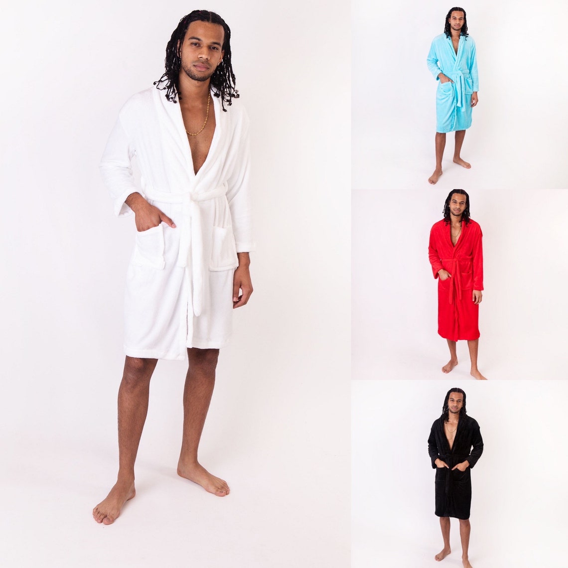 50 OFF Men's Bathrobe Customized Bathrobes Honeymoon Etsy