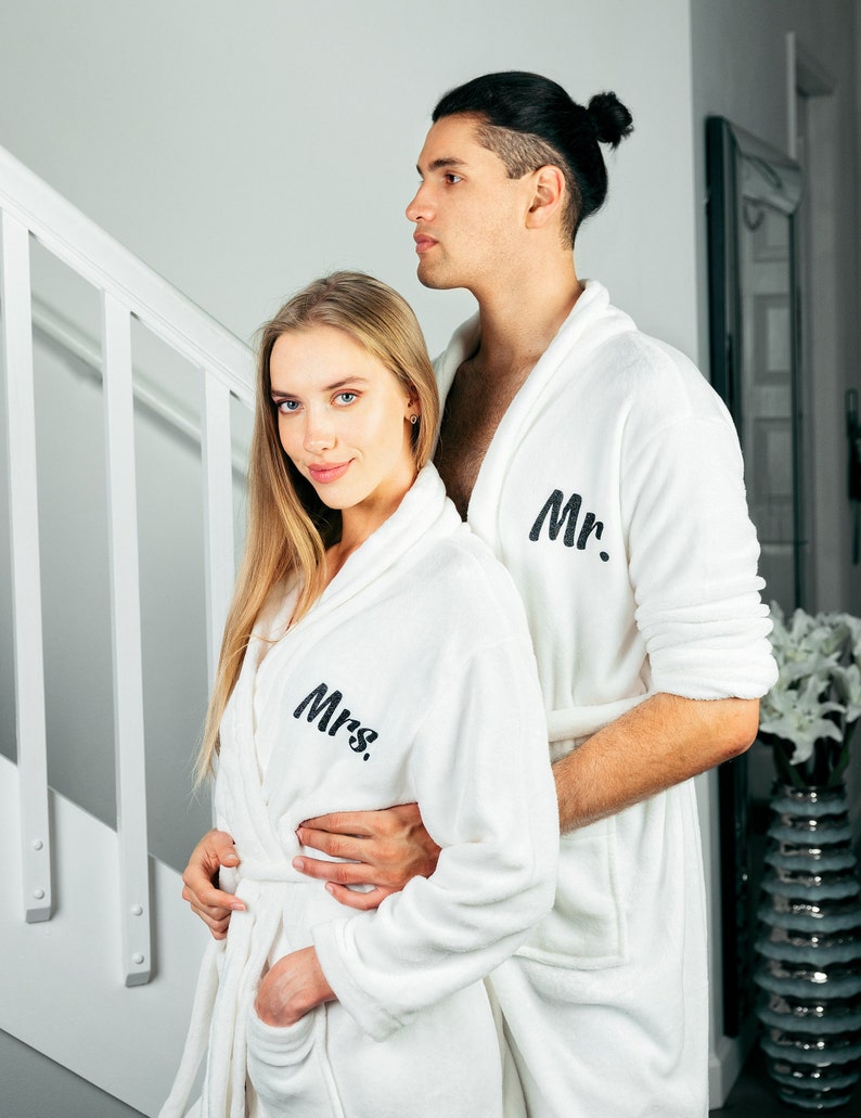 50 OFF Custom Bathrobes Gift for Him Honeymoon Gift Etsy