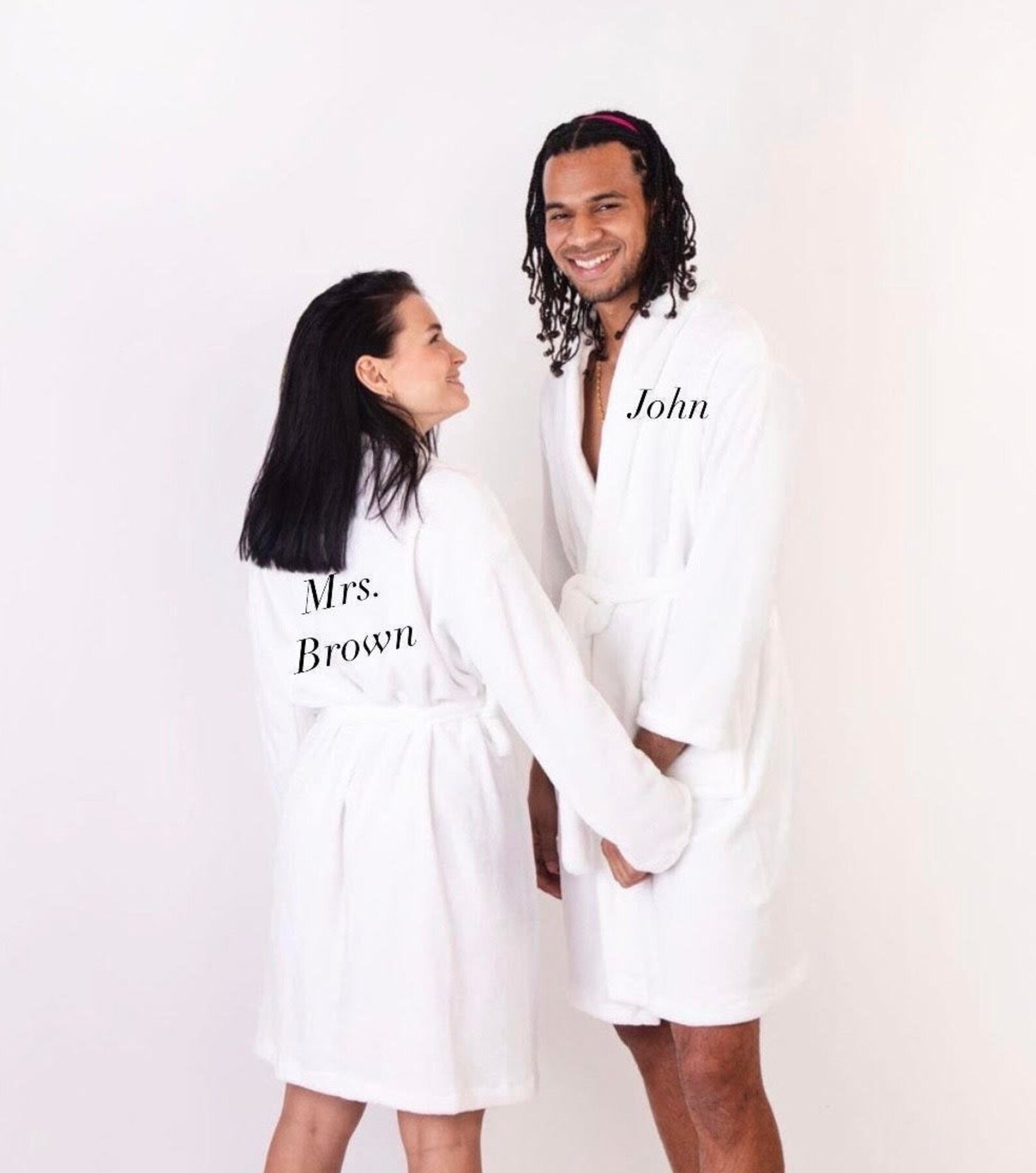 50 OFF Custom Bathrobes Gift for Him Honeymoon Gift Etsy
