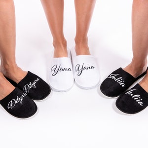 personalized slippers for him