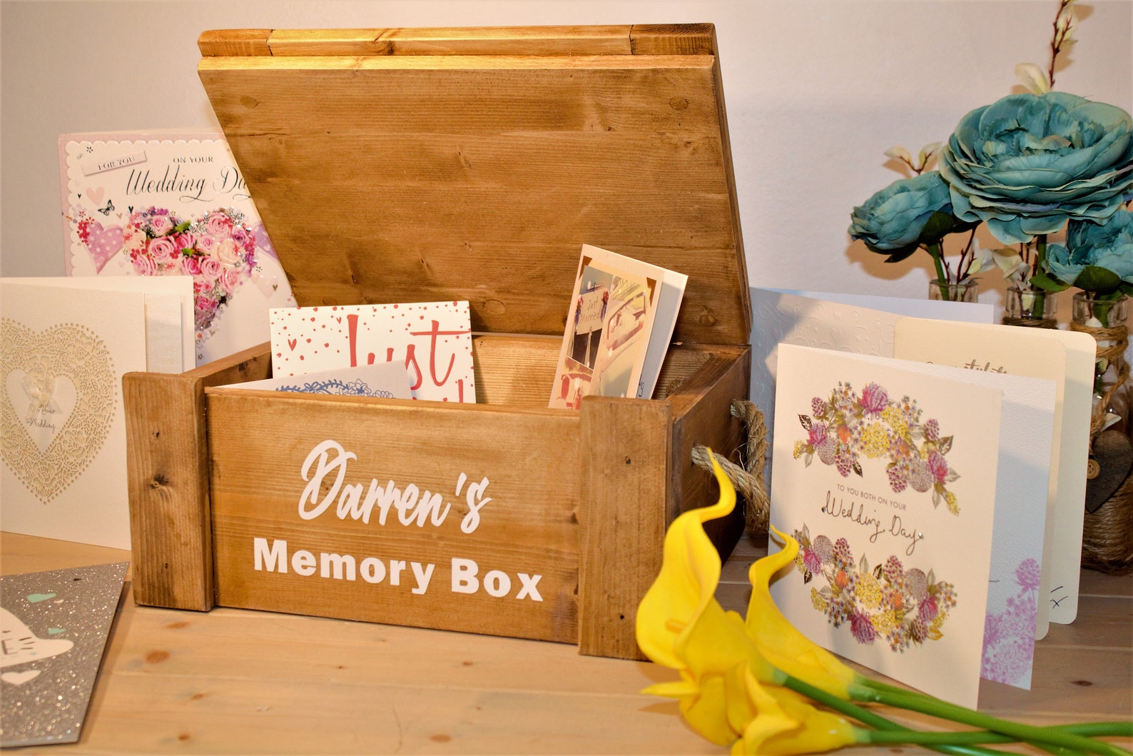 Wedding Card Box Wedding Post Box Keepsake Box Memory Box Etsy UK