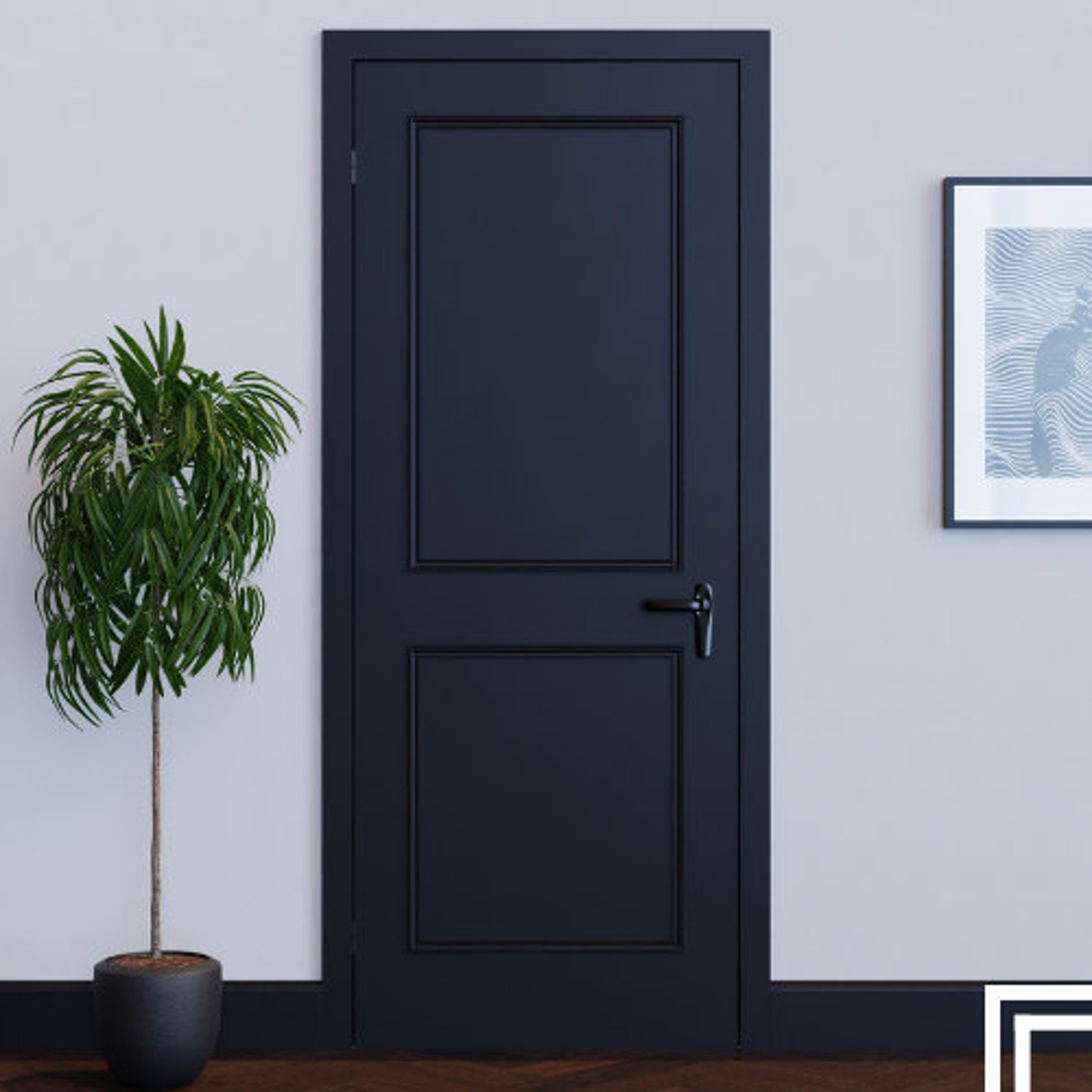 Two Piece Door Moulding Kit Hampton Get the Highend Etsy UK