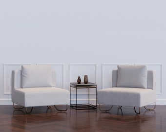Self Adhesive Classic 600mm Wall Moulding Frame | Wainscoting Frames | Wall Panelling Kit