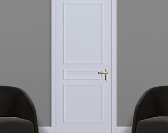 Three-Piece Self Adhesive Door Moulding Kit | Get the high-end designer look in your home