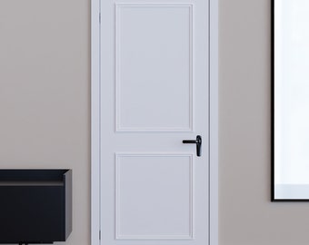 Two-Piece Self Adhesive Door Moulding Kit | Get the high-end designer look in your home