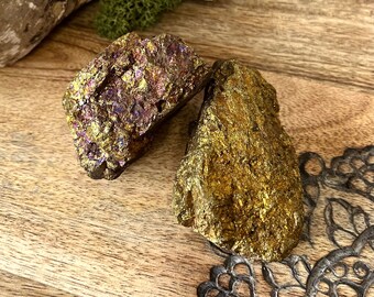 Chalcopyrite Crystal Large Natural Gemstone Healing Reiki Gemstone CROWN CHAKRA Soul Purpose