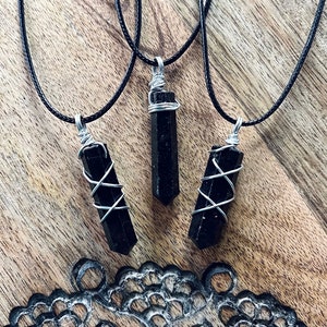 Nuummite necklace outlet