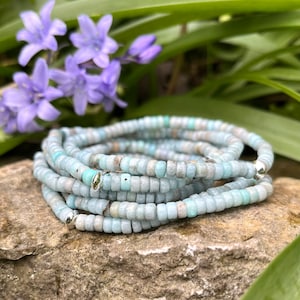 Celestite Bracelet Etsy UK