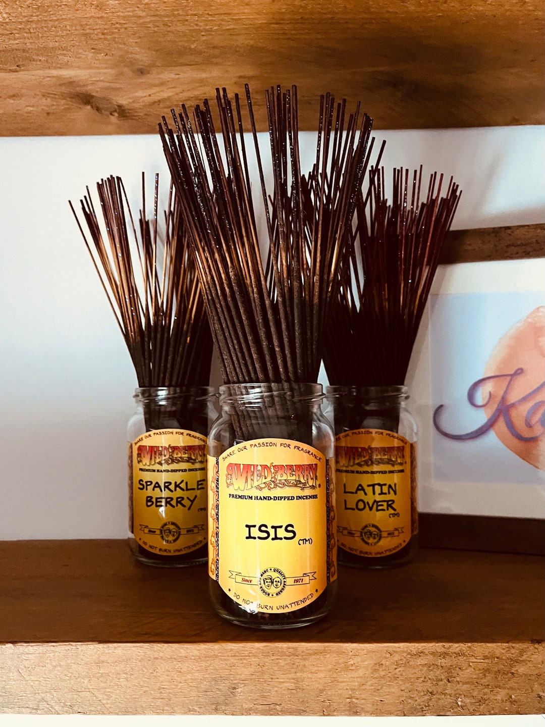 ISIS Wildberry Incense 10 X Luxury Hand Dipped 11 Etsy
