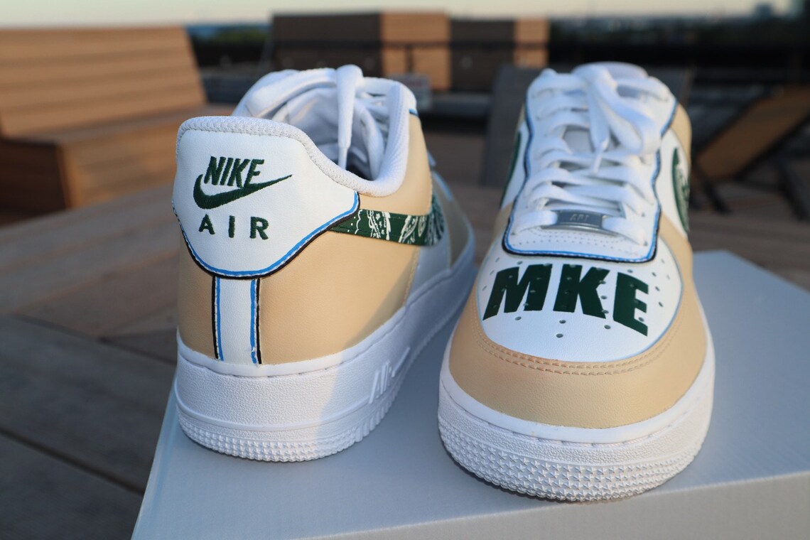 nike air force 1 milwaukee bucks