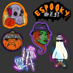 Espooky Season Sticker Pack