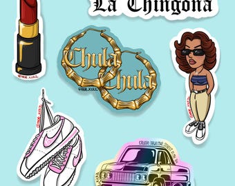 Chingona Aufkleber