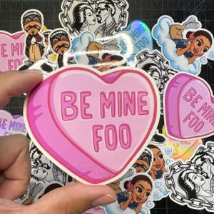 Candy Heart 3&quot; Sticker #28