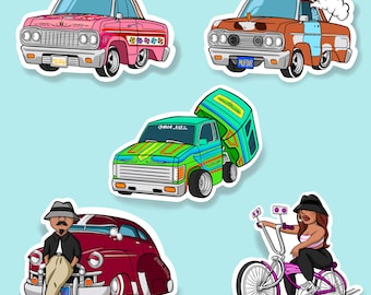 Lowrider Sticker Pack