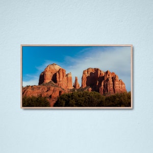 Samsung Frame TV Art Photography | Cathedral Rock Sedona Arizona | Southwestern art