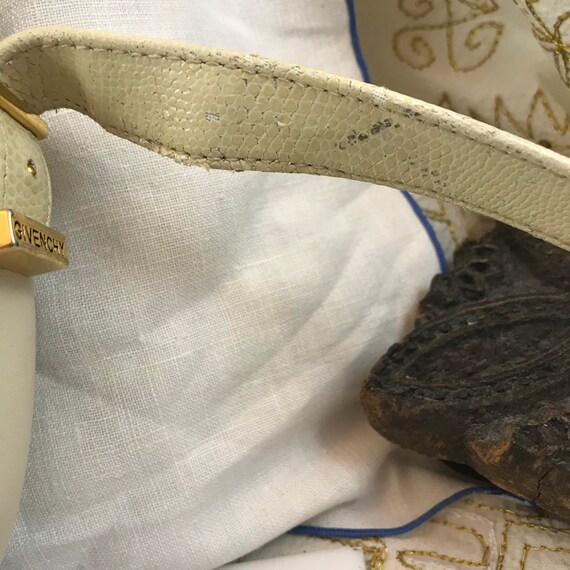 Vintage Givenchy White Crossbody Bag c 1995 White L… Gem