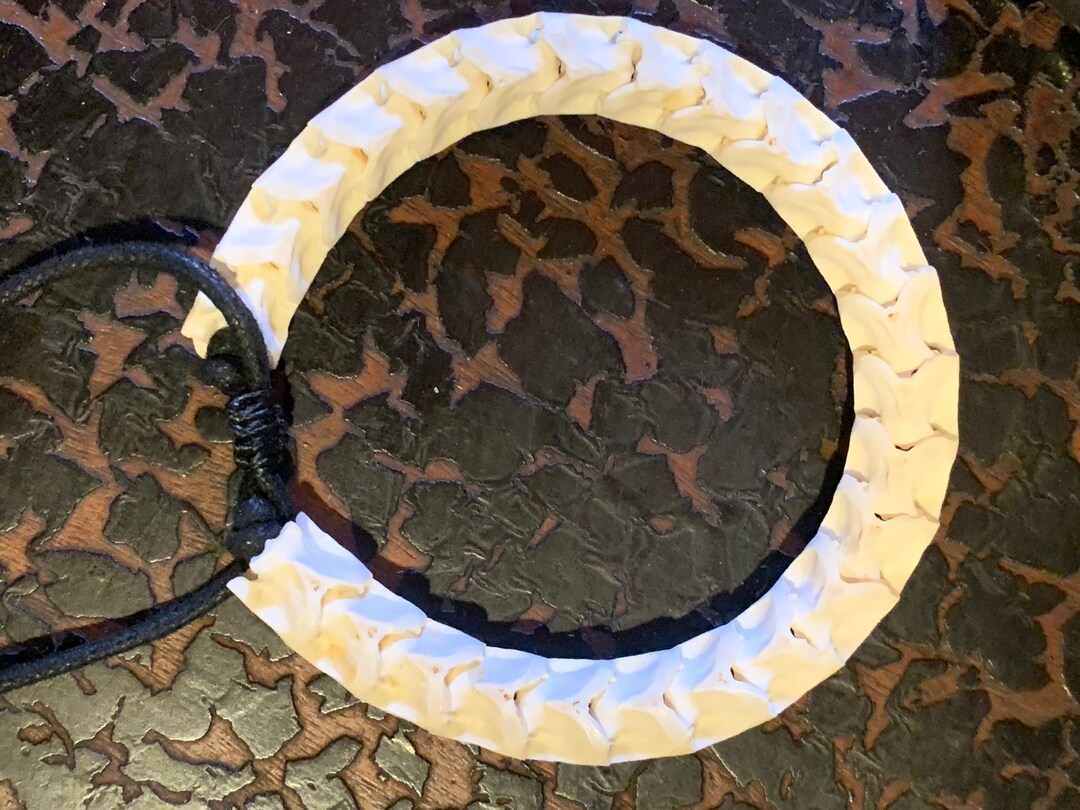 Snake Vertebrae Bracelet Etsy