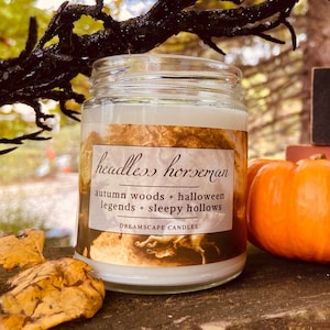 Headless Horseman | Halloween Candle  | Soy Vegan Scented Candle