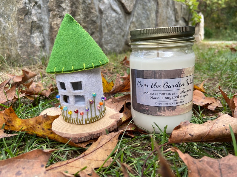 Over the Garden Wall Soy Vegan Scented Candle Fall Candle Fall Decor Halloween image 4