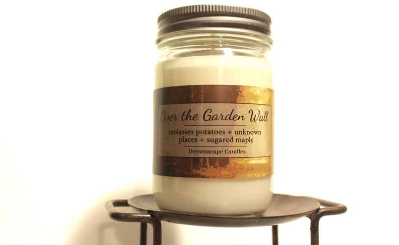 Over the Garden Wall Soy Vegan Scented Candle Fall Candle Fall Decor Halloween image 3