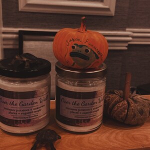 Over the Garden Wall Soy Vegan Scented Candle Fall Candle Fall Decor Halloween image 5