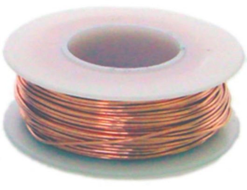1 Roll of 18 Gauge Copper Wire Bare Copper Wire 032 Etsy